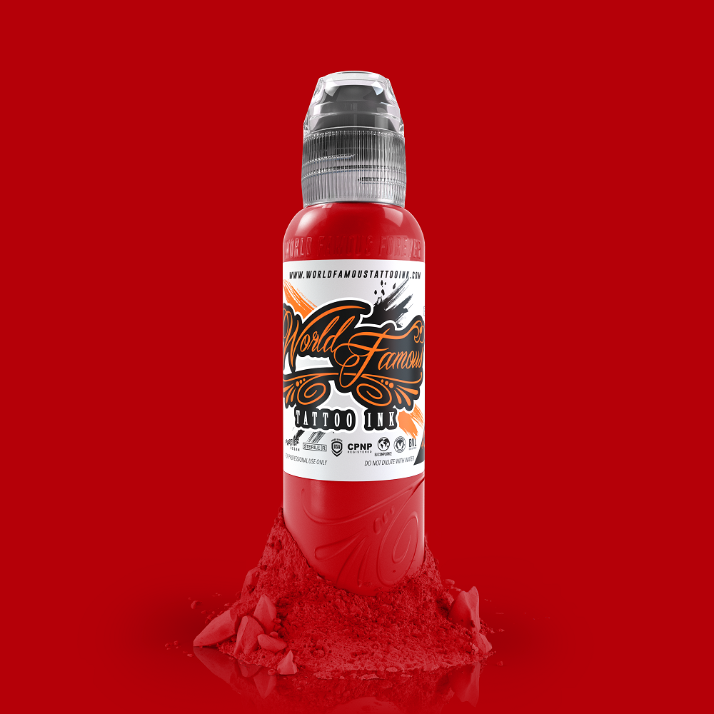 TINTA WORLD FAMOUS PAUL ROGERS RED 1OZ