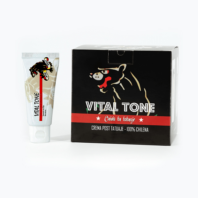 CAJA 12 CREMAS POST-TATUAJE VITALTONE 30grs