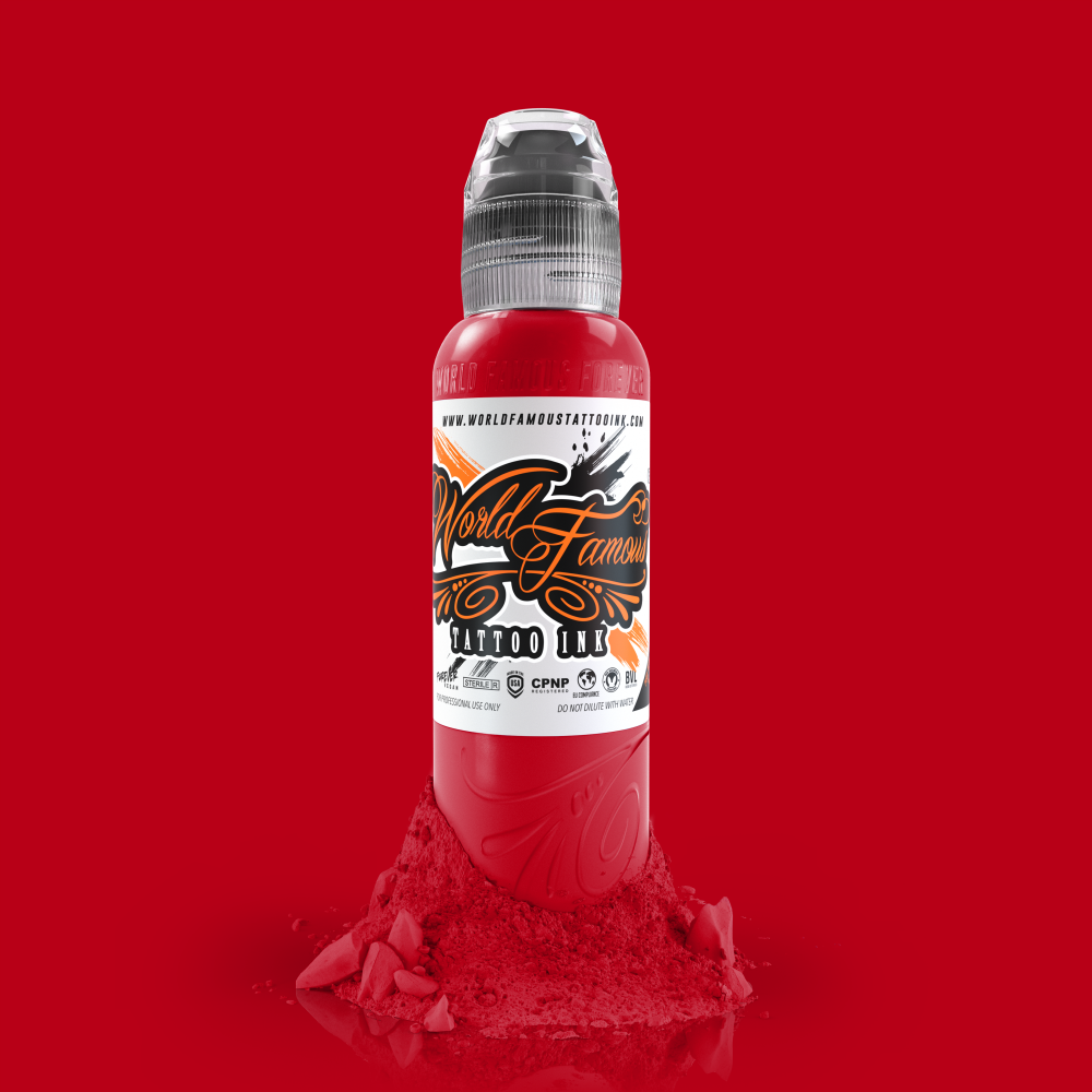 TINTA WORLD FAMOUS BIG APPLE RED 1OZ