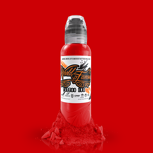 TINTA WORLD FAMOUS RED HOT 1OZ